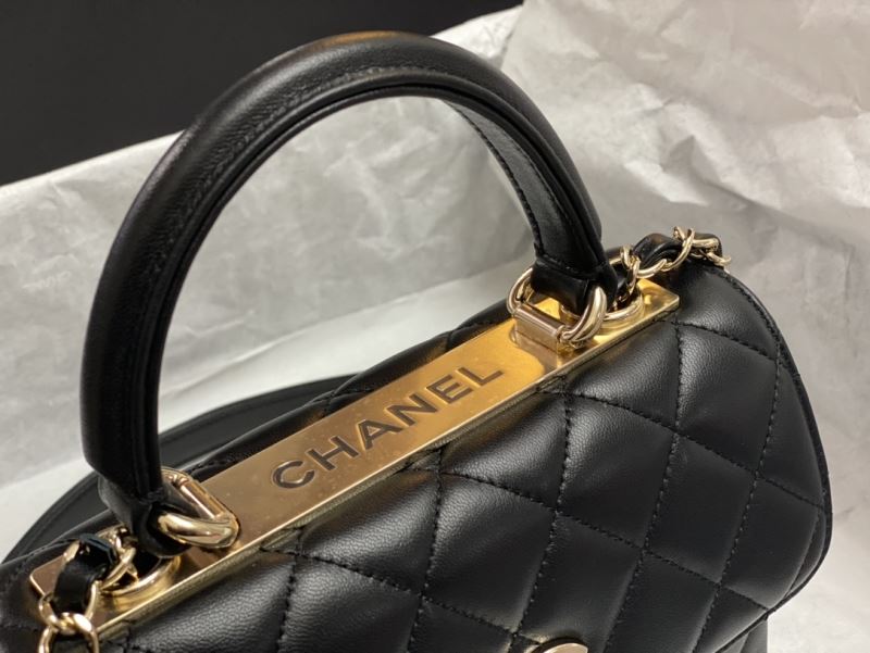 Ch**el top handle bags